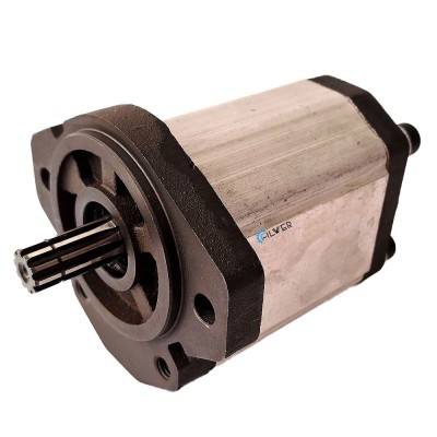 پمپ هیدرولیک چرثقیل 3 تن آرافن نائین | شفت ۱۰ خار، درپوش دوپیچ