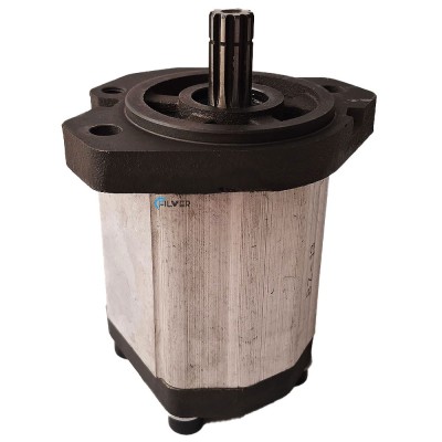 پمپ هیدرولیک چرثقیل 3 تن آرافن نائین | شفت ۱۰ خار، درپوش دوپیچ