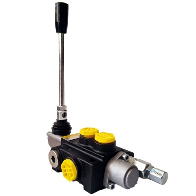 خرید شیر تک‌دسته هیدروتکنیک فنری 45 لیتر 1/2 | کنترل هیدرولیک